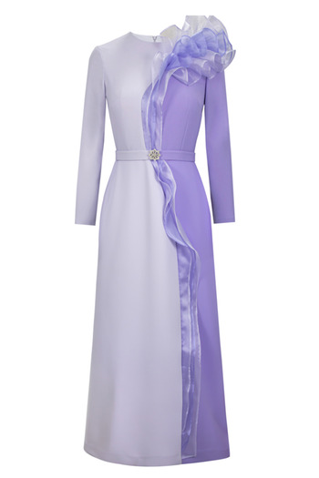 Senna Design Jardin Dress-Lila