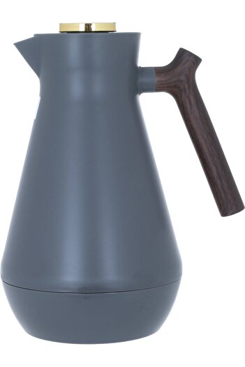 Everest Amad Thermos, 1.5 liters, thermal glass inner shell, plastic outer shell - dark gray