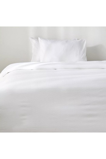 Generic Aspen Cotton Bamboo Sateen 300 Thread Count 3-Piece King Duvet Cover Set - 230x220 cm
