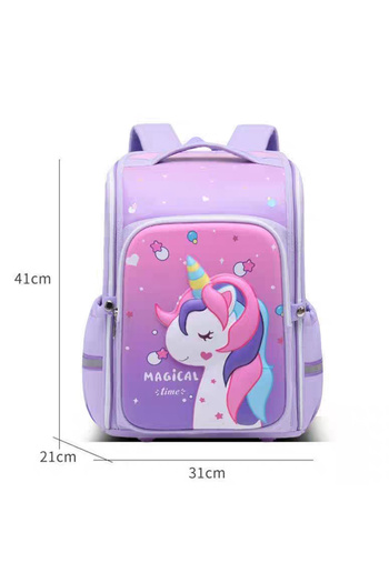 OEM Waterproof 3D backpack for school, daily commute, or travel, 41 x 31 x 21 cm, ZY-558