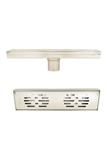 EBDAA HOME Steel Mesh Drain - 30 × 8 cm - STAMENA