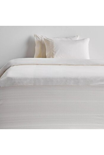 Generic Eternity Cotton Percale 325 Thread Count 3-Piece Queen Duvet Cover Set - 200x200 cm