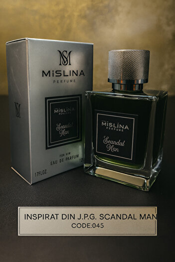 Mislina Men's perfume "Scandal Man" inspired by luxury perfumes - Elegant and persistent - 50ml