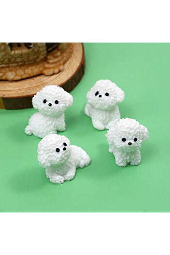 Choice 4PCS 1/4Pcs Set 3D Cute Puppy Shoe Decoration DIY Charms for Clogs Sandals - Holiday Xmas Gift Idea