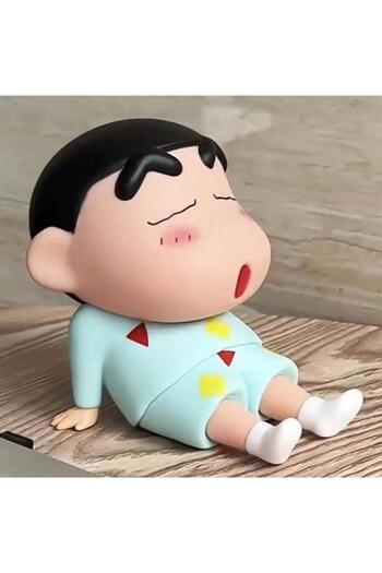 Miniso 1pcs Anime Crayon Shin-chan Figures Shoe Charms 3D Doll Buckle for Croc Clogs Sandals Shin-ch