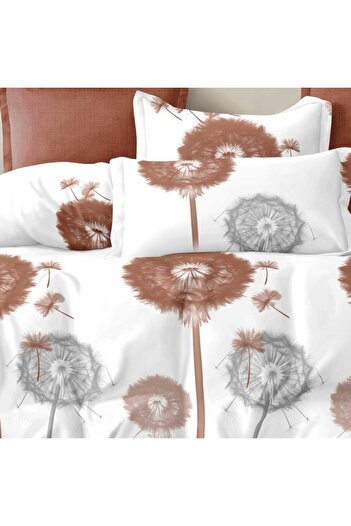 Pucioasa Fine linen bed linen with elastic, 6 pieces, Dandelions