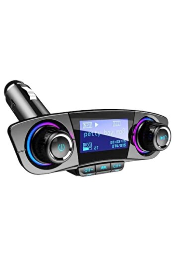 FOXMAG24 Multifunctional Car Kit, Hands-Free, Bluetooth, FM Transmitter, MP3, Dual USB Charger, TF Card