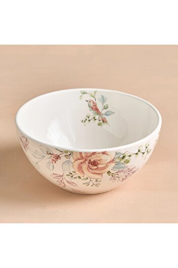 Generic Rosette Ceramic Serving Bowl - 24 cm