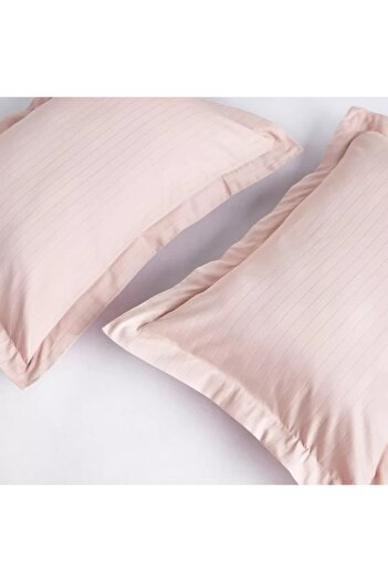 Generic Hampton Cotton Sateen 220 Thread Count 2-Piece Standard Pillowcase Set - 50x75 cm