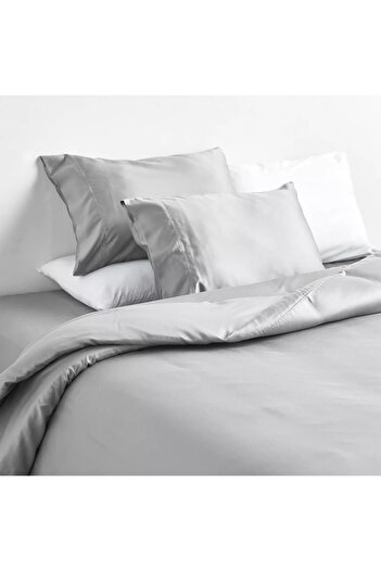 Generic Sterla Tencel Sateen 500 Thread Count 3-Piece Queen Duvet Cover Set - 200x200 cm