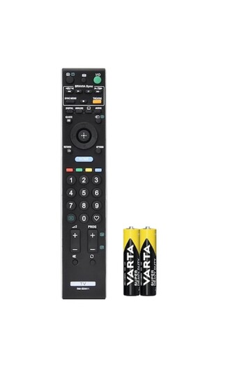 Evo Telecomandă LCD/LED SONY BRAVIA RM-ED011, RM-ED005 RM-ED009 RM-ED013, evoremote®, neagră, cu bandă