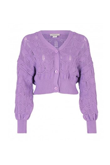 Oasis Purple Knitted Cardigan