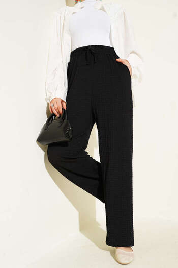MODA Bubble Gofre Fabric Embossed Summer Trousers