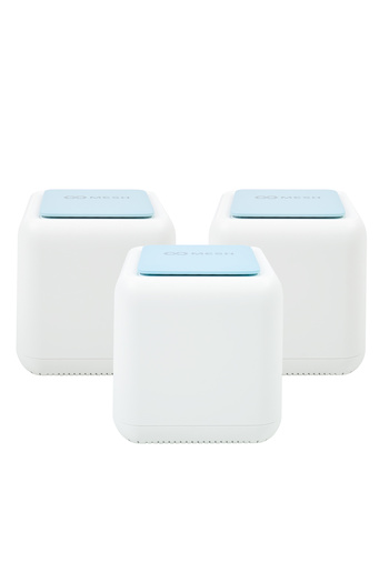 PNI Sistem mesh Wi-Fi GB1200 Gigabit cu acoperire completă pentru acasă, cu 3 routere și punct de acces AP