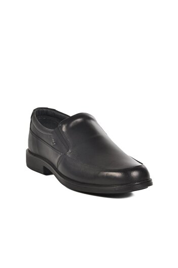 WALKWAY 1889-K m Black Genuine Leather Men's Classic Shoes