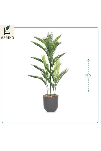 Generica Artificial Areca Tree - 110 cm with Plastic Stand