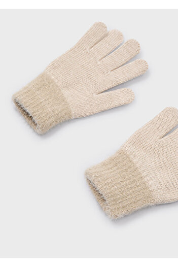 MAYORAL Girl's Furry Knitted Gloves 10063