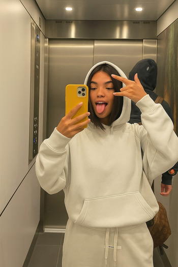 BENROMA HOODED OVERSIZED SWEAT