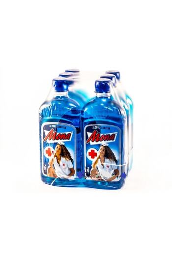 MONA Pack of 6 Sanitizing Alcohol 500ml