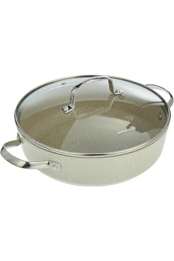 KORKMAZ A1854 Short Granite Cooking Pot 24cm