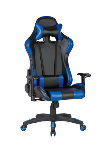 UnicSpot US90 Silverstone gaming chair, black and blue, 68.5x61.5x125-134.5 cm