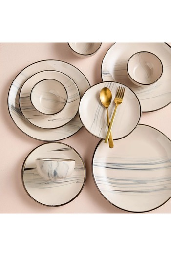 Generic Haze 12-Piece Stoneware Dinner Set