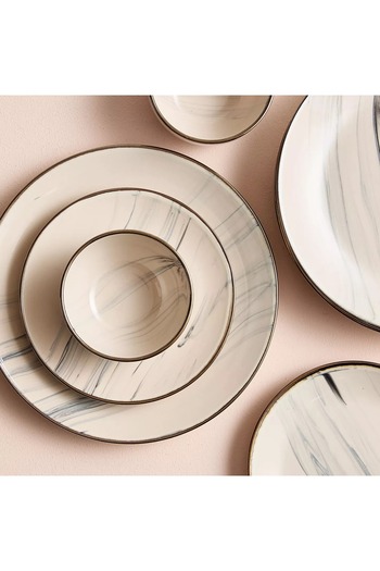 Generic Haze 12-Piece Stoneware Dinner Set