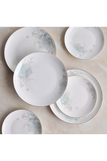 Generic Nada 18-Piece Bone China Dinner Set - Serves 6