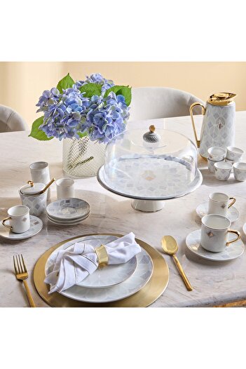Generic Tamiya 4-Piece New Bone China Appetizer Plate Set - 19 cm