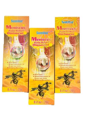 SUMIFUN Meniscus Pain Relief Ointment – Pack of 3 (20g Each)