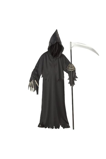 PST Halloween Costume, Black Messenger of Death 10 years
