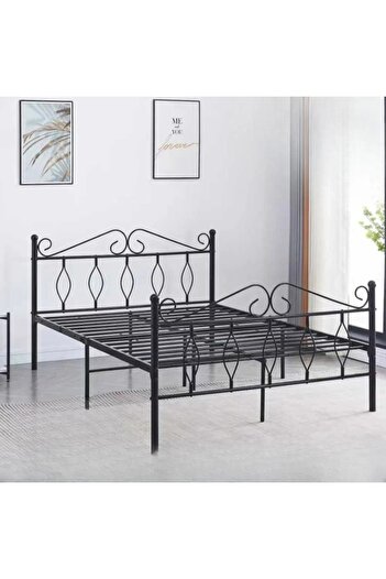DEC55 Durable and modern iron bed 200*180cm