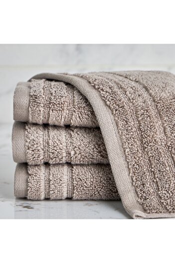 Generic Egyptian 4-Piece 600 GSM Cotton Fingertip Towel Set - 30x30 cm