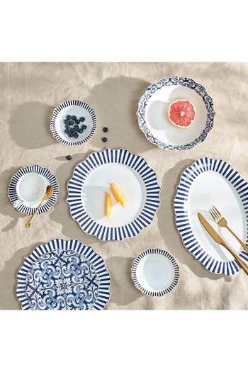 Generic Zahri 32-Piece New Bone China Dinner Set - Serves 6