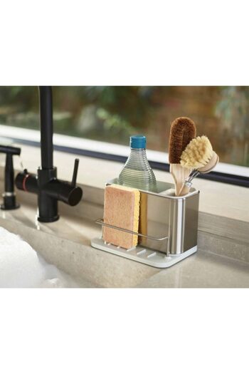 Joseph Joseph Dish Brush with Detergent Dispenser Grey
