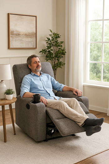 l'elefante Life-Changing Ultimate Comfort Recliner Chair Ergonomic, Adjustable Relaxation & Pain Relief