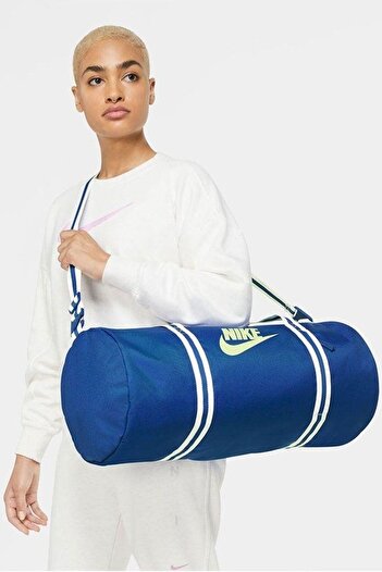 Nike Heritage Duff 30 LT Unisex (53,5 см x 25,5 см x 25,5 см) Сумка для щоденного використання Синя