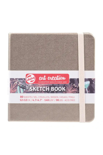 Art Creation Talens Art Creation Sketch Book Sketchbook 80 Sheets 140 g 12X12 cm Champagne Pink 9314244m