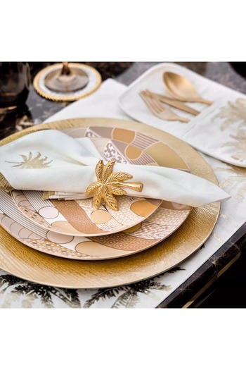 Generic Tamara 4-Piece New Bone China Dinner Plate Set - 25 cm