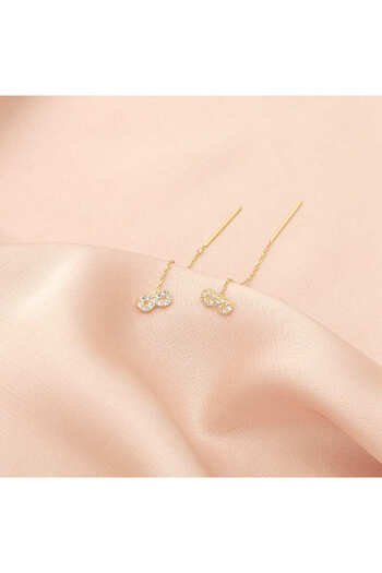 Bijuteria SORELLY Cercei Fir Aur 14k Infinit