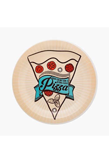 Generic Pizza Ceramic Plate - 26 cm