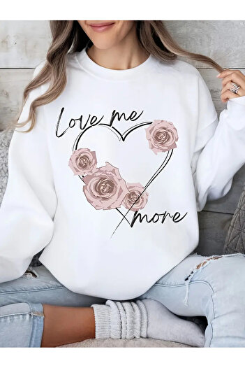 sole stories Μακρυμάνικο φούτερ με στάμπα Premium Oversize Cut