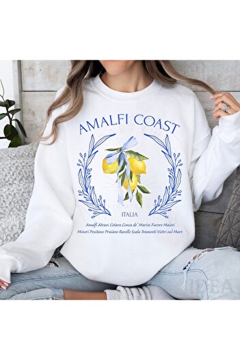 sole stories Μακρυμάνικο φούτερ με στάμπα Premium Oversize Cut