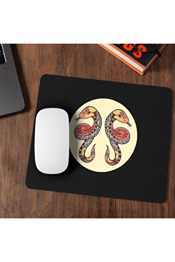 OEM Mousepad Gemini Zodiac Horoscope Gemini Mandala Astrology
