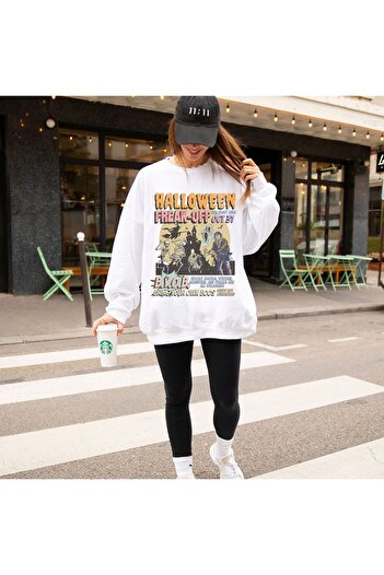 sole stories Μακρυμάνικο φούτερ με στάμπα Premium Oversize Cut