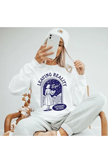 sole stories Μακρυμάνικο φούτερ με στάμπα Premium Oversize Cut