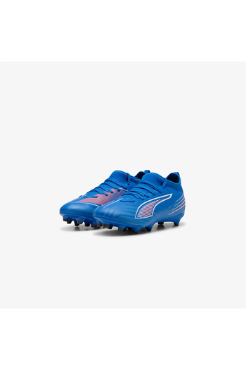 Puma Ultra 6 Match Fg-Ag Kids Blue Turf Football Shoes