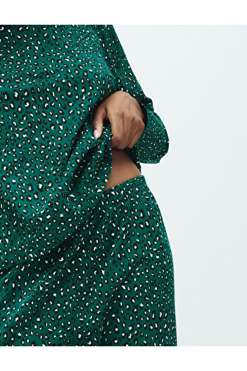 Marks & Spencer %100 Pamuklu Baskılı Pijama Takımı