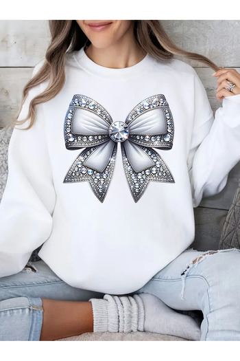 sole stories Μακρυμάνικο φούτερ με στάμπα Premium Oversize Cut