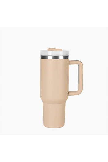 UHM Stanley Style 40oz Stainless Steel Vacuum Insulated Leakproof Tumbler Mug with Lid & Straw